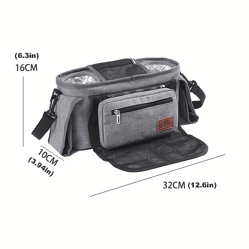 Baby Stroller Hook Bag Bottle Holder Shoulder Mummy Bag