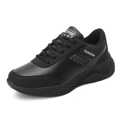 Women's Waterproof Faux Leather Running Shoes