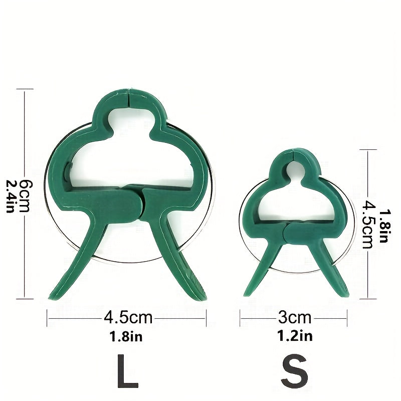 20pcs Plant Grafting Clips - Greenhouse Clamp Fastener Bracket