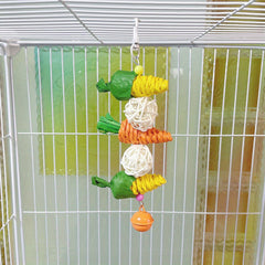 Parrot Carrot Chewing Toys for Endless Fun