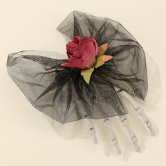 Halloween Flower Duck Billed Clip Head Piece