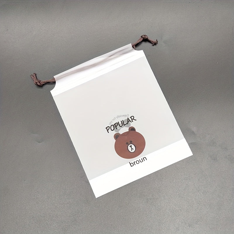 Drawstring Toiletry Bag Travel Clothes Shoes Towel Organizer