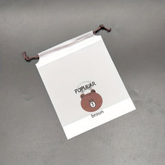 Drawstring Toiletry Bag Travel Clothes Shoes Towel Organizer