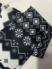  Christmas Casual Leggings Women's Plus Elk & Geo Print