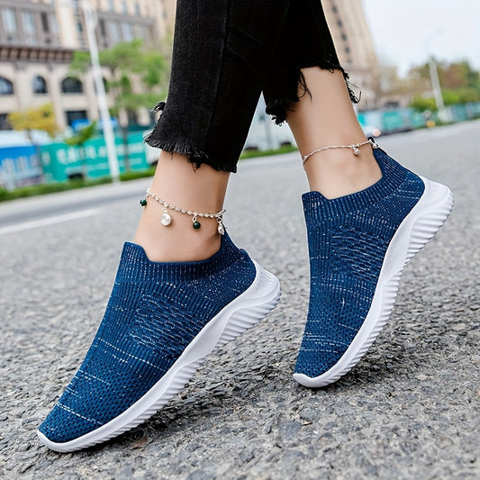 Women's Casual Sock Shoes Breathable Slip On Sports Shoes