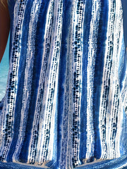  Tie Dye Striped Tankini Set Women's Modest Swimsuit 2 Piece