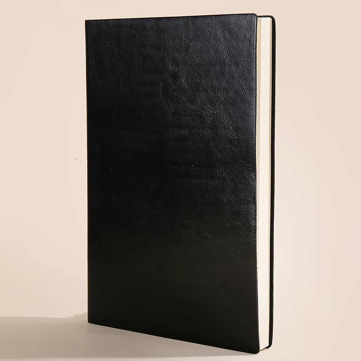 200Pages Leather Business Office Notebook A5 Soft Cover Meeting Record Notebook