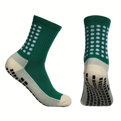 Men's Anti-slip Thick Sports Socks for Football Basketball Running