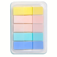 100pcs Writable Classification Index Stickers Macaron Sticky Notes