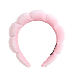 Minimalist Solid Hair Hoop Wide Sponge Bath Headband Non Slip