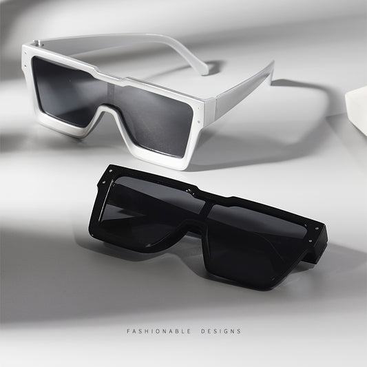 Men's Large Frame One Piece Sunglasses 6 Styles