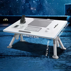 Adjustable Angle Bed Desk Folding Small Table Student Dormitory Desk