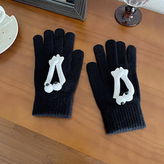 Creative Funny 3D Magnetic Split Finger Gloves Touch Screen Compatible