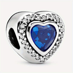 Rhinestone Decor Silver Space Astronaut Bead for DIY Jewelry