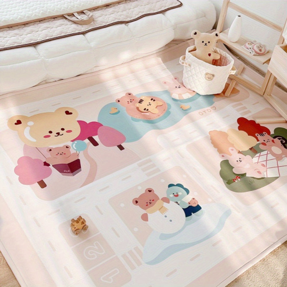 Children's Play Mat Floor Mat Baby Crawling Mat Soft Bedroom