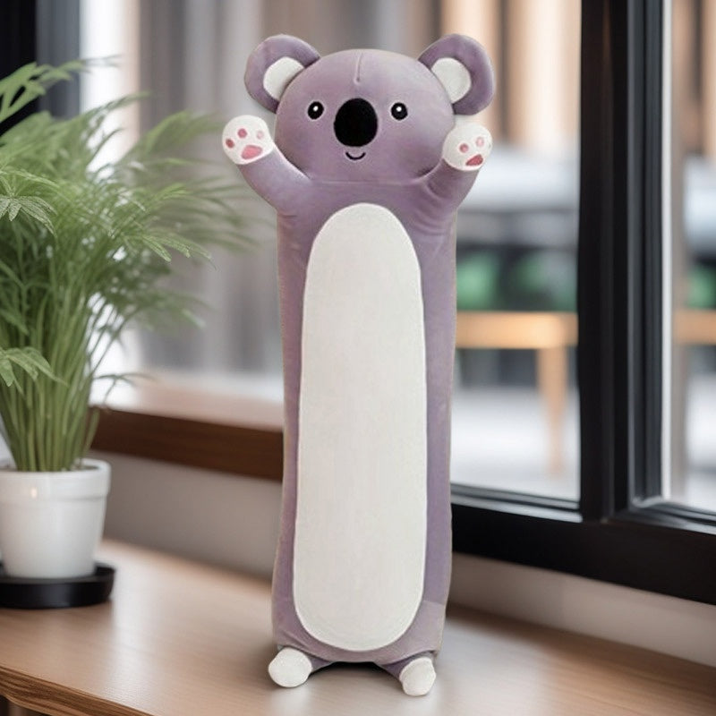Koala Plush Soft Fluffy Stuffed Animal Long Body Birthday Christmas Gift