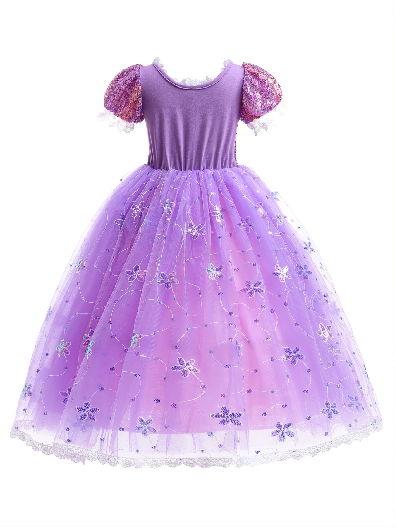 Princess Dress with Accessories Set for Party Performance