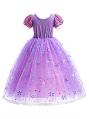 Princess Dress with Accessories Set for Party Performance