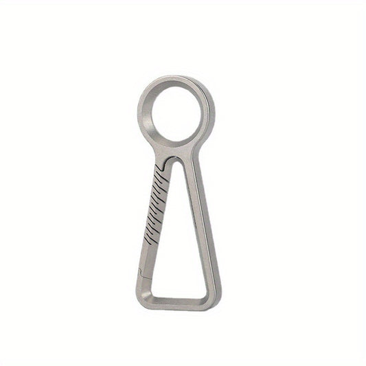 Titanium Carabiner Keychain for Outdoors
