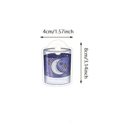 50pcs Magic Doodle Stickers For Mobile Phone Water Bottle Laptop