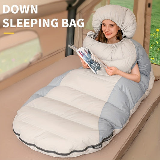 Winter Egg Shaped Sleeping Bag for Outdoor Camping