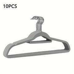 10pcs Non-Slip Suit Hangers Heavy Duty Adult Hanger