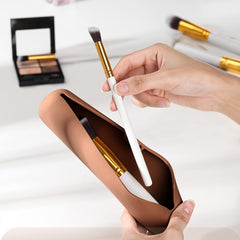 Silicone Makeup Brush Holder Travel Case Eco Friendly Organizer