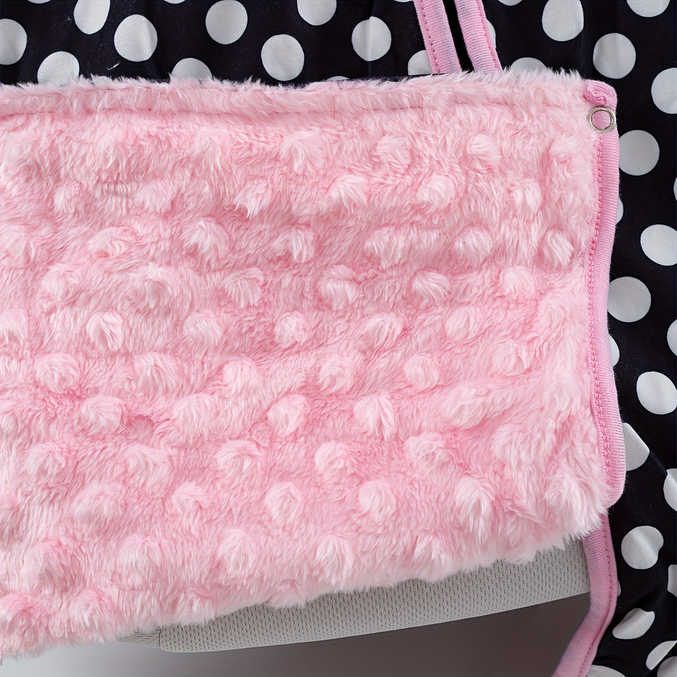 Girls Polka Dots Car Seat Sunshade Cover