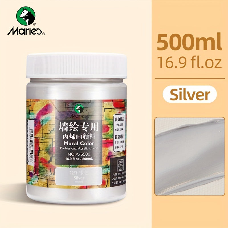 Professional Golden Acrylic Paint Metallic Colors 500ml