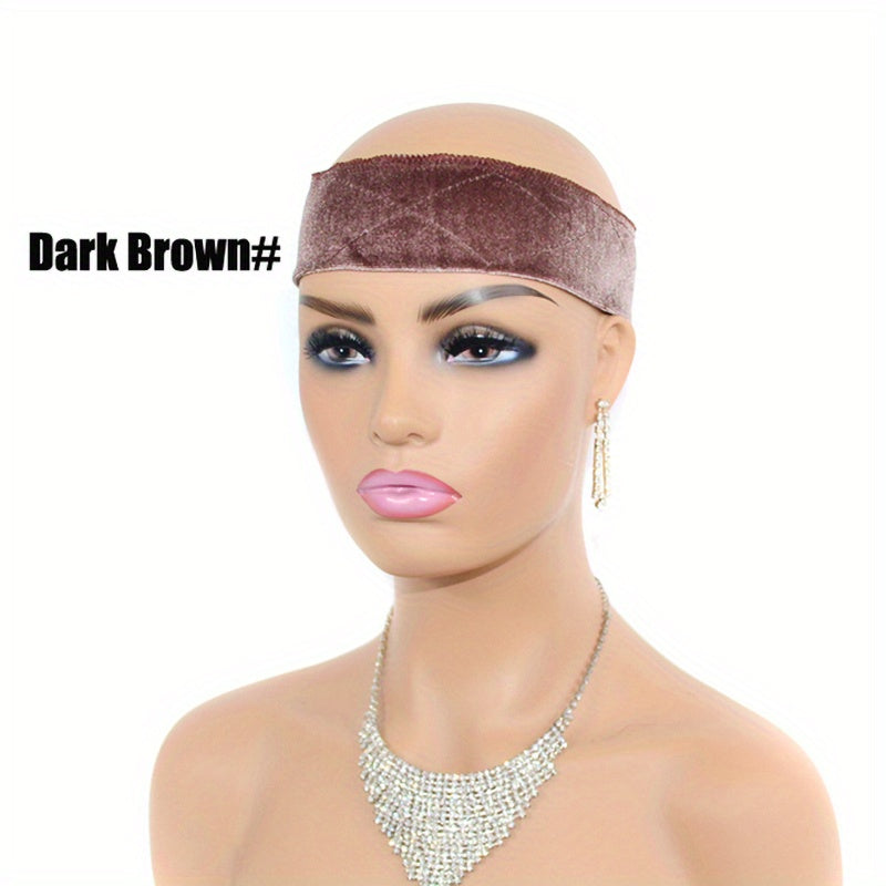 Adjustable Velvet Lace Headband for Wigs