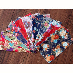 28pcs Japanese Bronzing Cotton Fabric Bundle for Patchwork Sewing Dolls Bags Clo