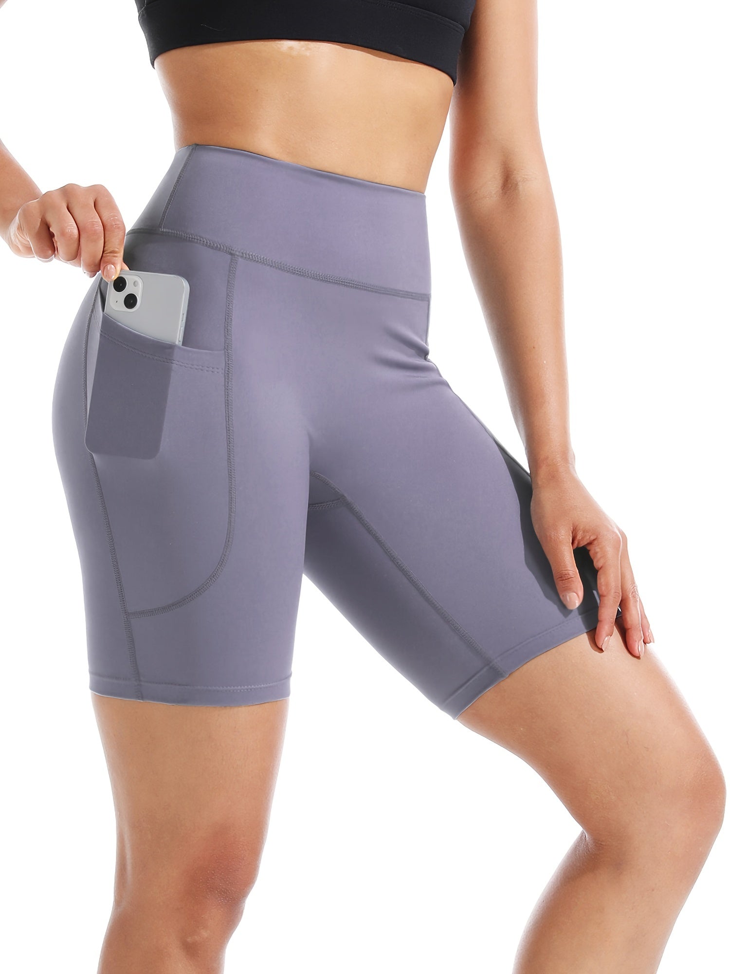 High Waist Quick Drying Yoga Tight Shorts