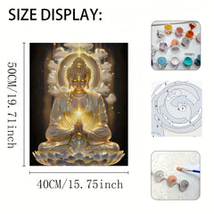 DIY Painting Kit Lao Tzu Buddha for Novices