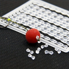 6pcs Carp Fishing Hair Rig Extender with Bait Stops