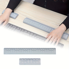 Ergonomic Memory Foam MousePad WristRest Pad for Comfortable Typing