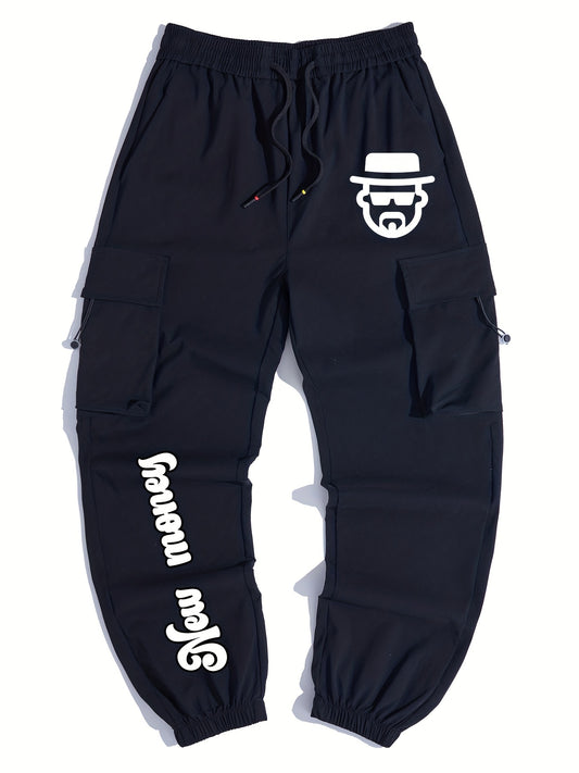 Men's Cargo Pants With Pockets Loose Overalls