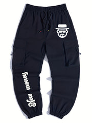 Men's Cargo Pants With Pockets Loose Overalls