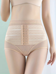 Mesh Stitching Shaping Panties Tummy Control Compression Panties