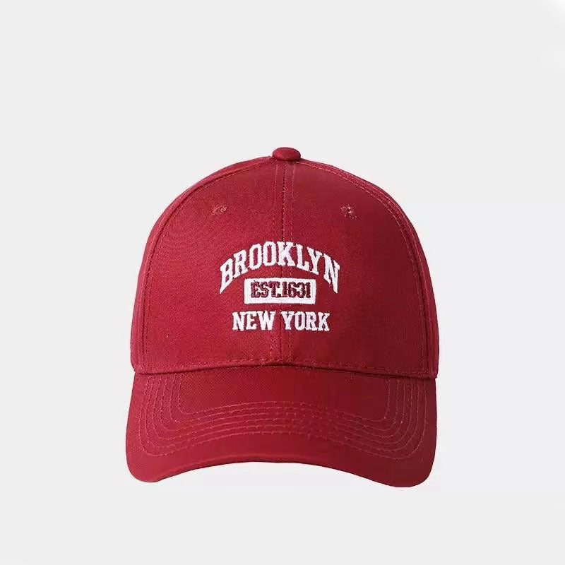 Wide Brim Men's Baseball Cap Sun Protection Duckbill Hat
