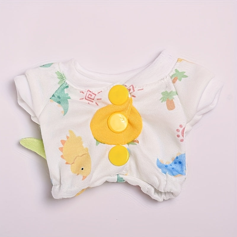 Dino Rabbit Cosplay Doll Clothes Set for 6-7 inch Dolls