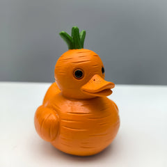 Carrot Duck Resin Ornament for Home Decoration