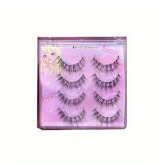 Natural Thick False Eyelashes Soft Reusable Lashes