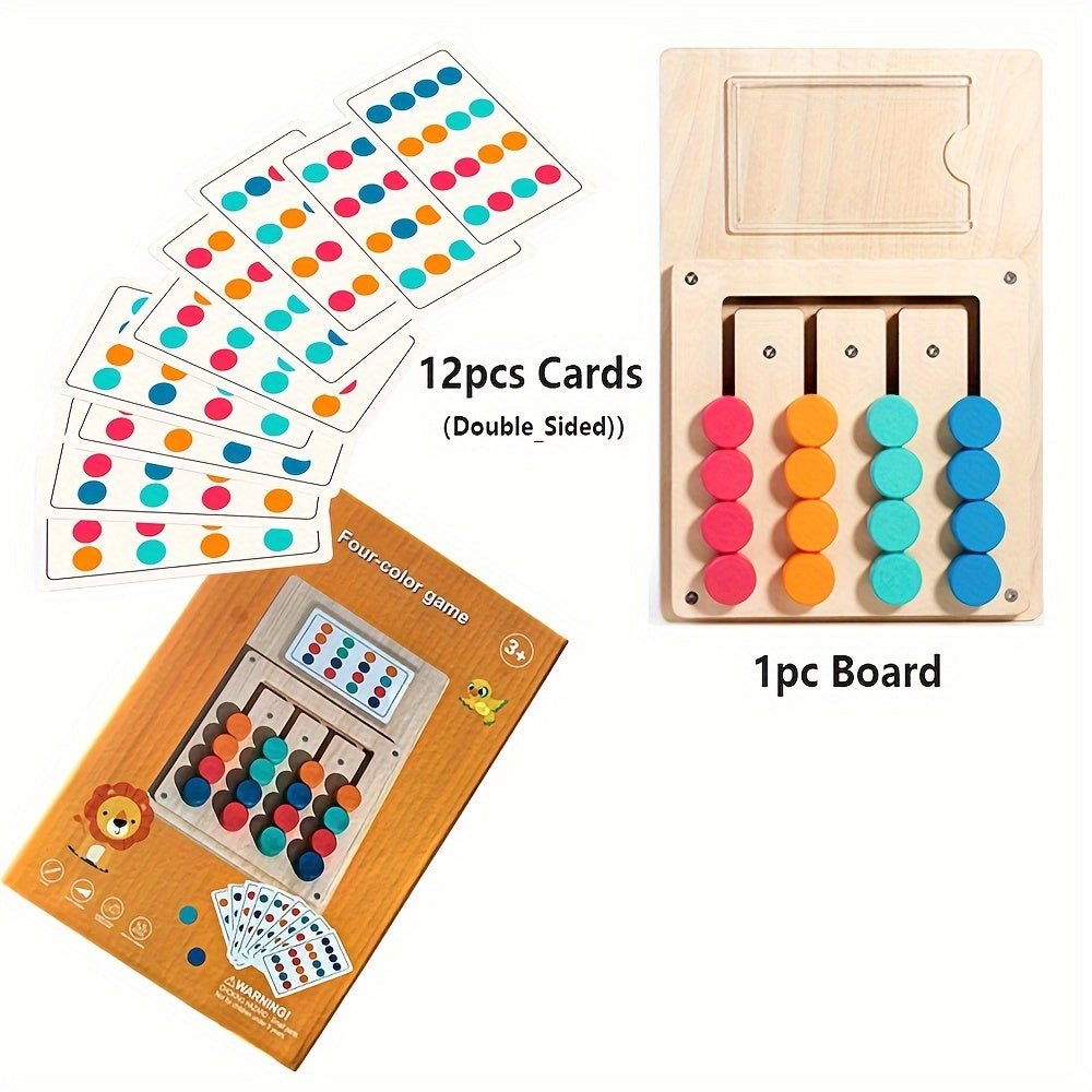 Wooden Educational Toy Puzzle Boosting Logic & Coordination