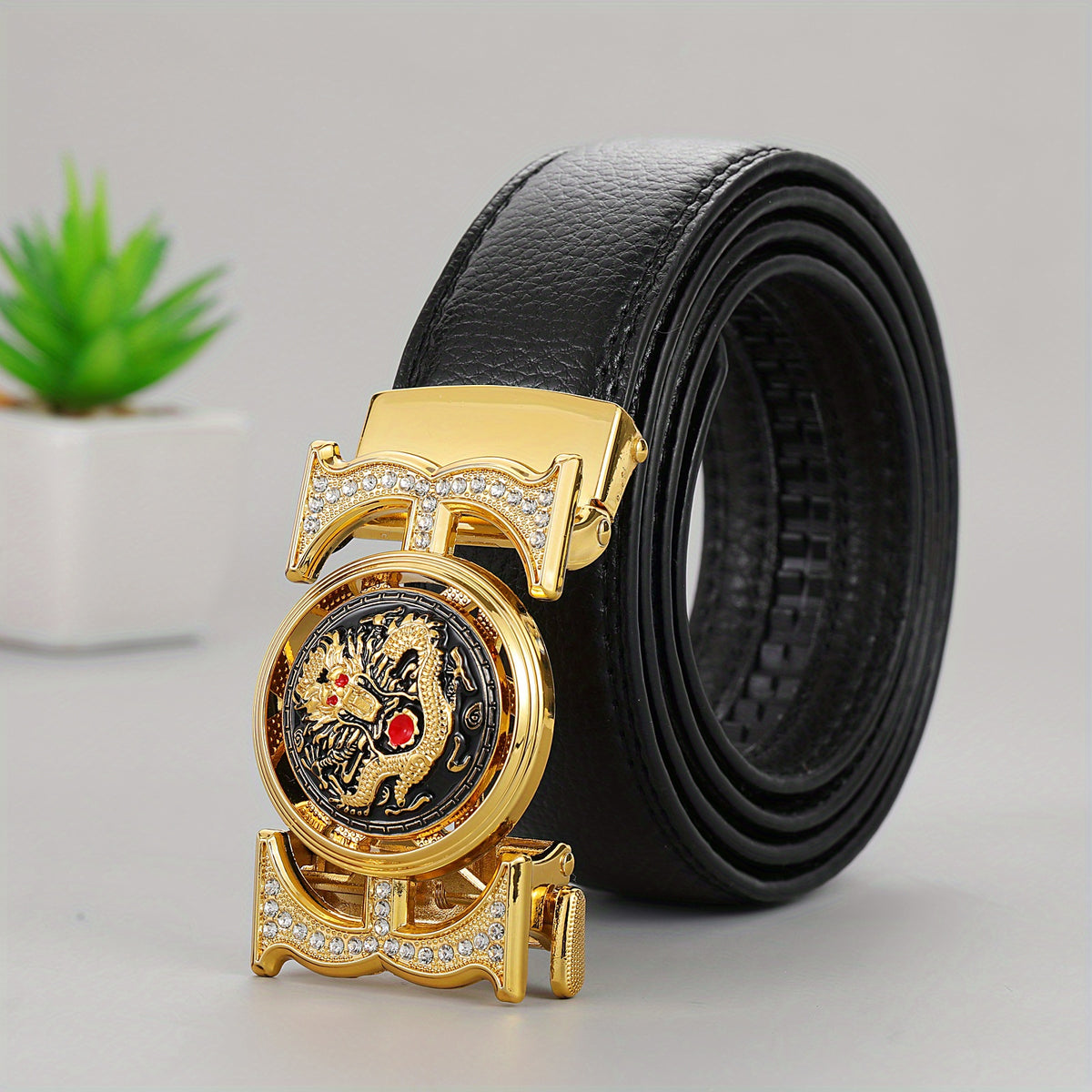 Men's Glamorous Automatic Buckle Belt
