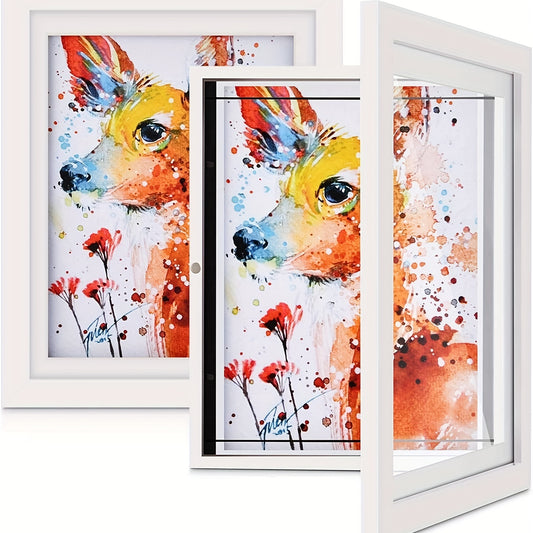Kids Art Frames Painting Decoration Painting Flip Frame