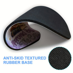 Cat Gaming Mouse Pad Round Mousepad Non slip Rubber Mouse Mat