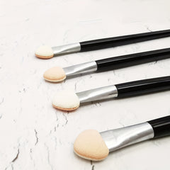50Pcs 10 Eyeshadow Brushes Sponge Applicators For Women
