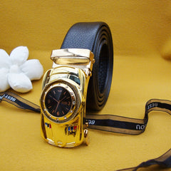Men's Casual PU Leather Belt