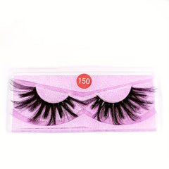10 Pairs 25mm Thick Fluffy 3D Eyelash Extension