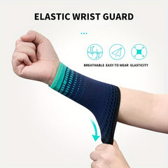 Sports Wrist Guard Compression Support for Basketball Badminton Weightlifting